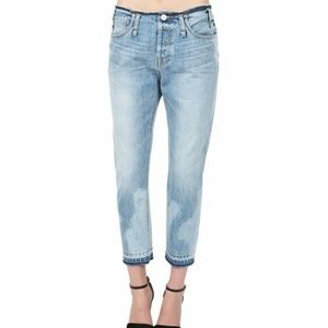 Waistless 'Baby Love' Light Wash Jeans